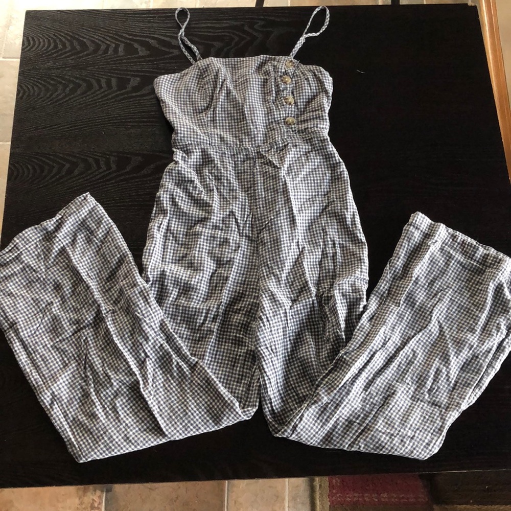Urban Outfitters Gingham Jumpsuit Size 0